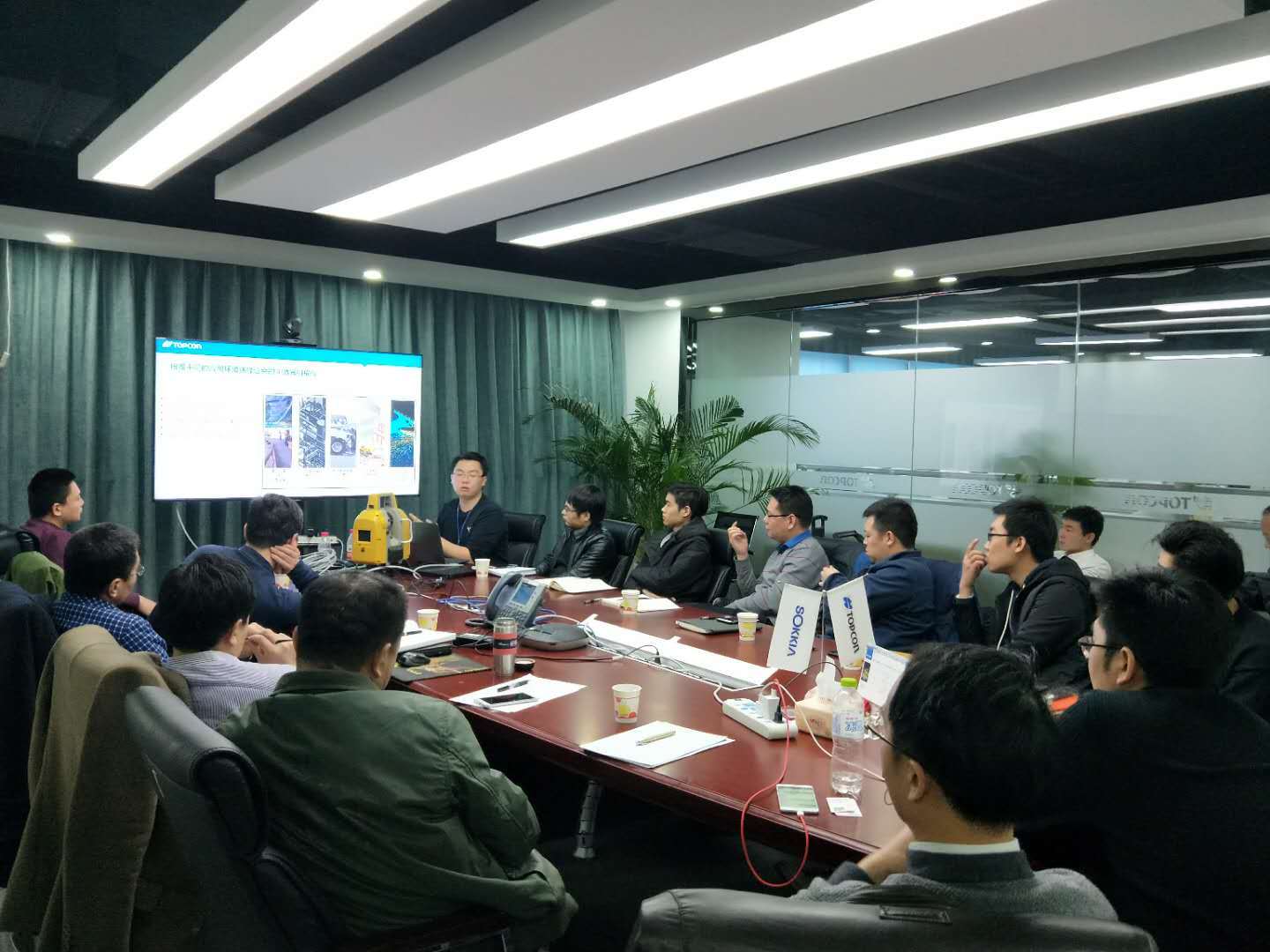 天玑科技参加TOPCON产品培训