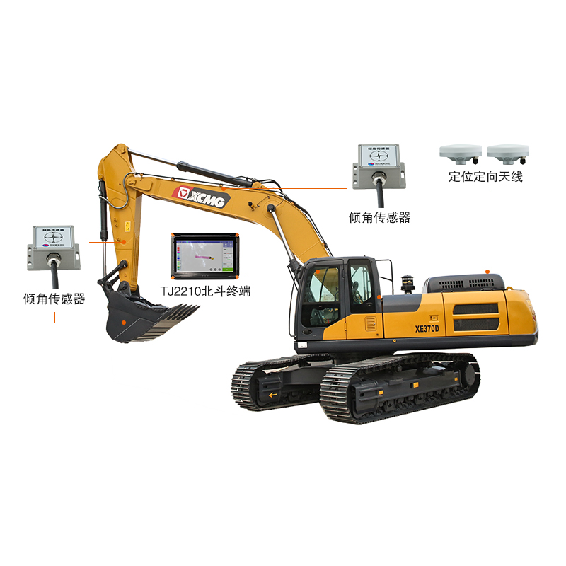 北斗接收机在挖掘机引导驾驶中的应用