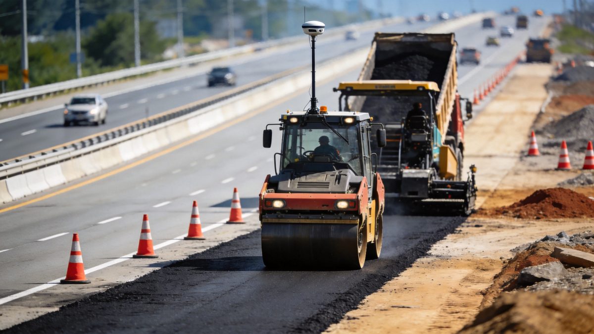 高速公路改扩建怎么不停扰施工？边通车边施工的数字化组合方案